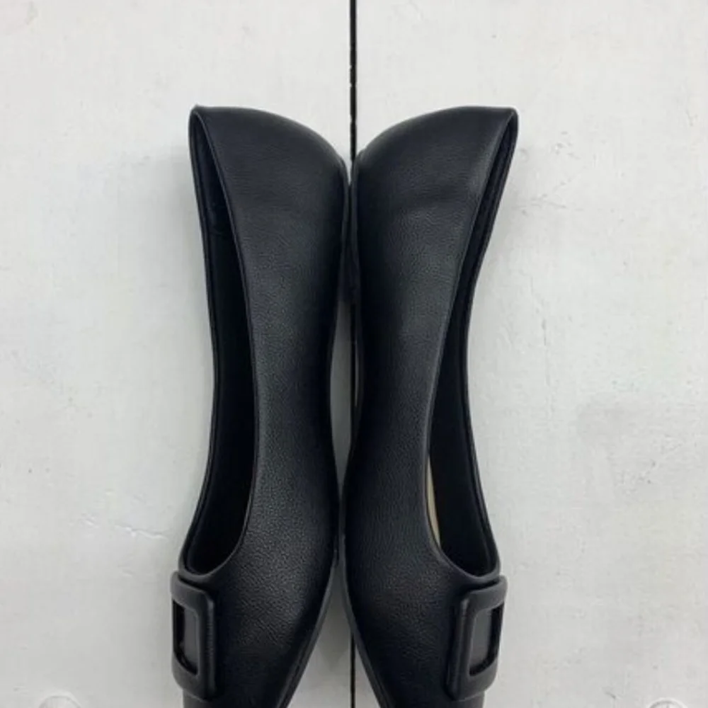 Dominque Black Women's Flats - Picture 3 of 4